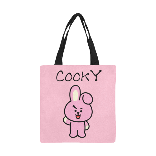 Cooky All Over Print Canvas Tote Bag/Small (Model 1697)