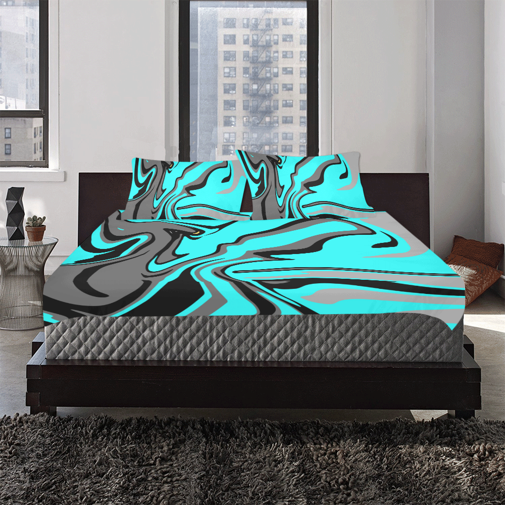 idk_idk_idk 3-Piece Bedding Set