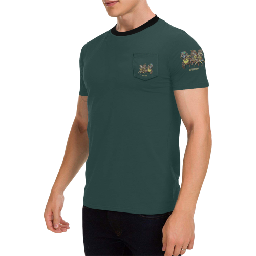 Shamiram Men's All Over Print T-Shirt with Chest Pocket (Model T56)