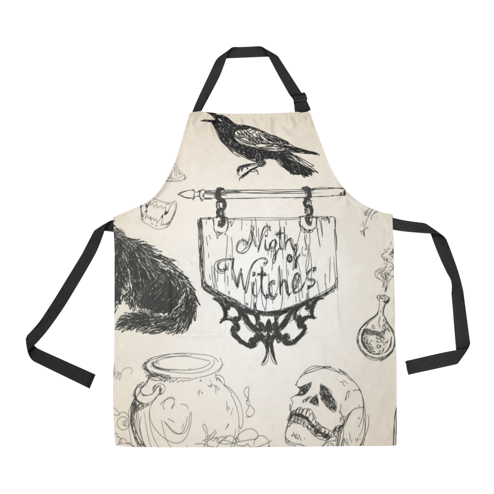 halloween 03 All Over Print Apron