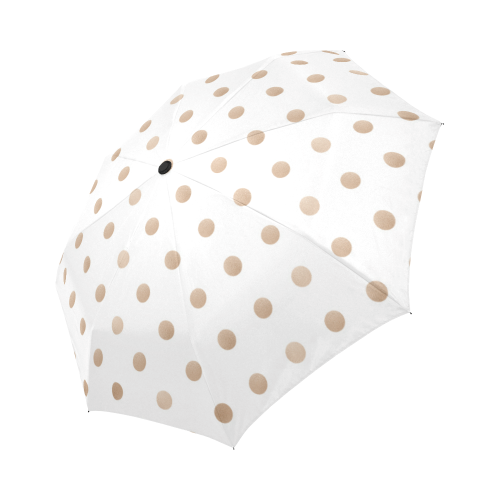 Polka Dot Umbrella Auto-Foldable Umbrella (Model U04)