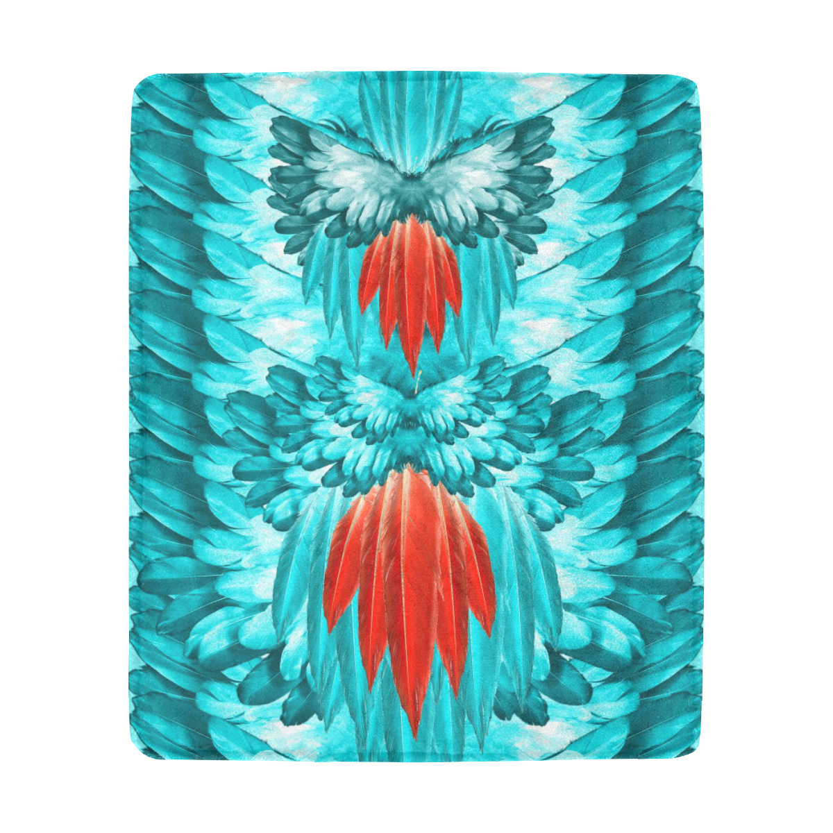 feathers Ultra-Soft Micro Fleece Blanket 50"x60"