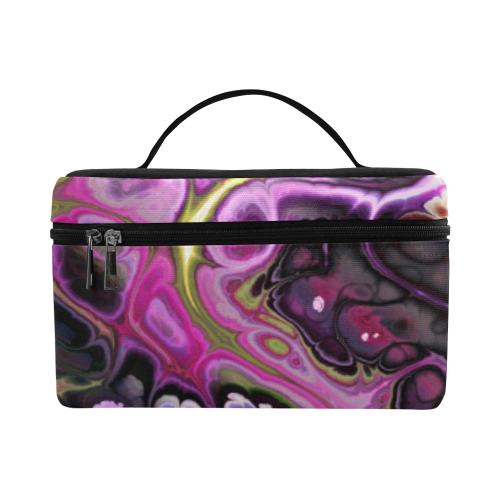 Colorful Marble Design Lunch Bag/Large (Model 1658)