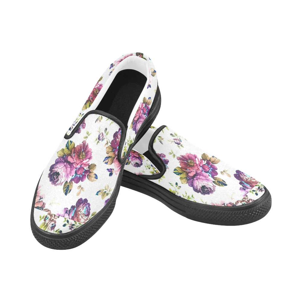 58st Women's Unusual Slip-on Canvas Shoes (Model 019)