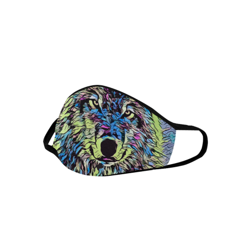 WOLF MULTICOLOR MASK II Mouth Mask