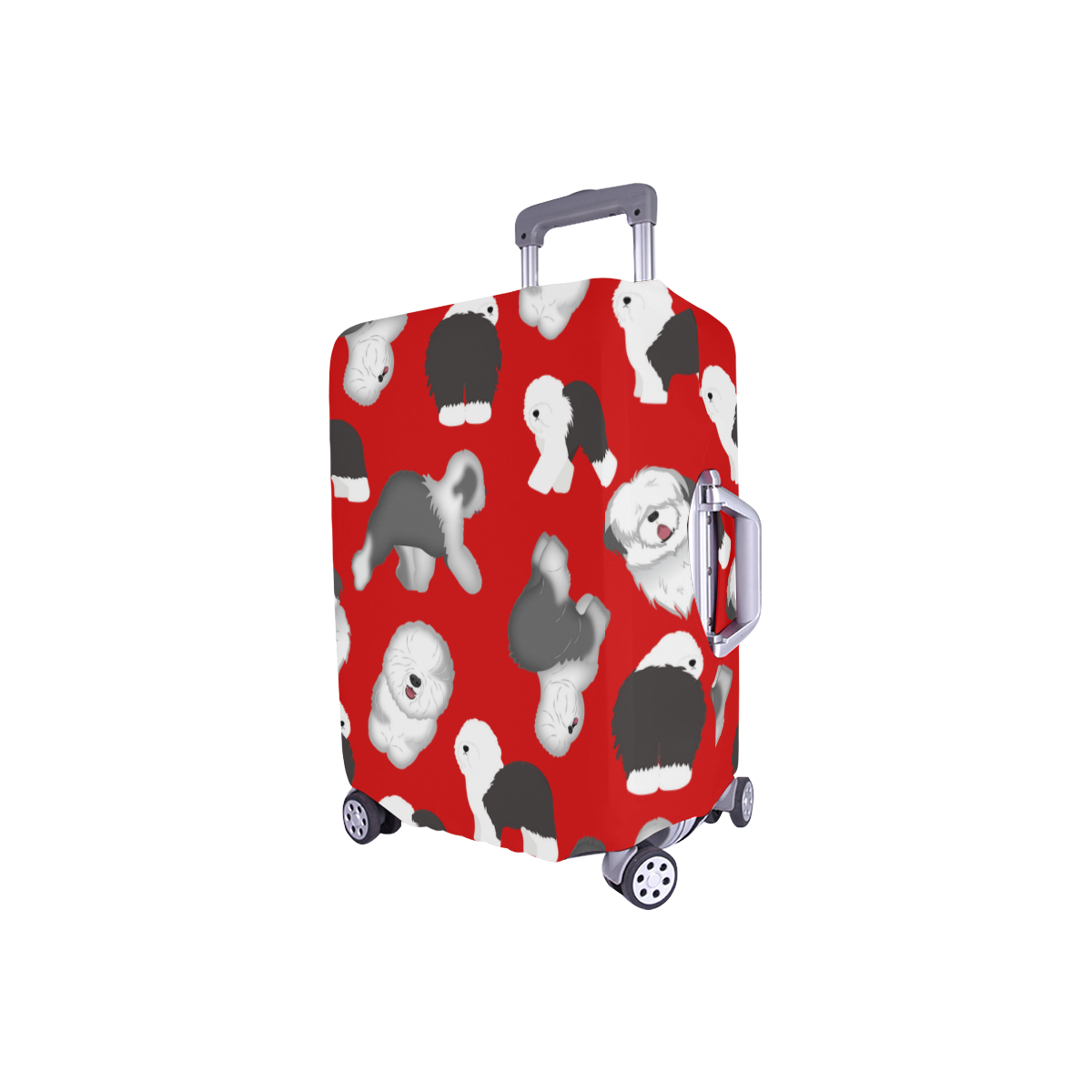 Multi Sheepies Luggage Cover/Small 18"-21"