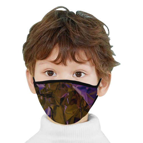 metallic landscape 2 Mouth Mask (60 Filters Included) (Non-medical Products)