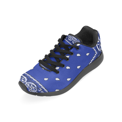 KERCHIEF PATTERN BLUE Women’s Running Shoes (Model 020)