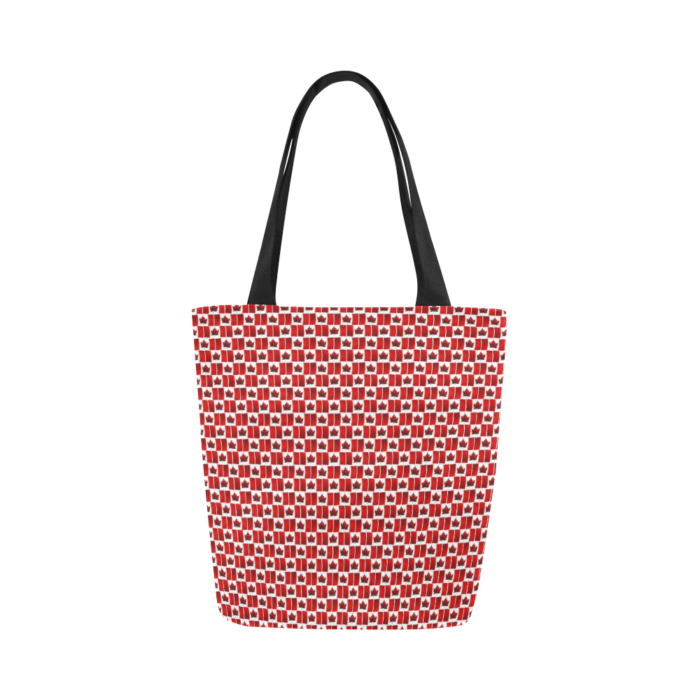 Canadian Flag Tote Bags Canvas Tote Bag (Model 1657)