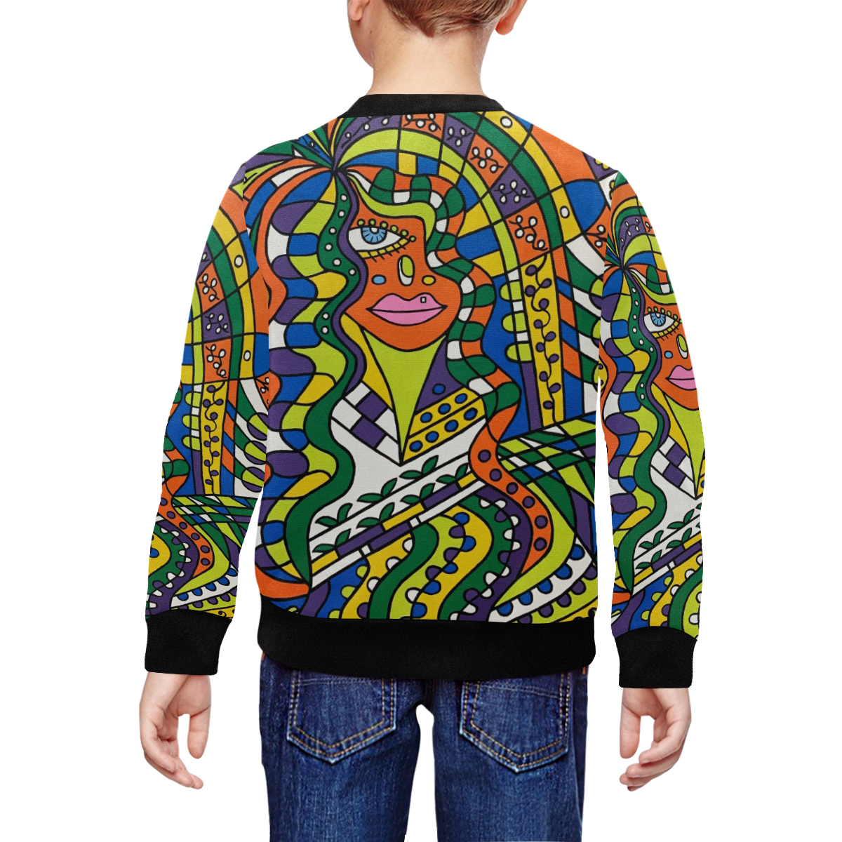 Enchantment All Over Print Crewneck Sweatshirt for Kids (Model H29)