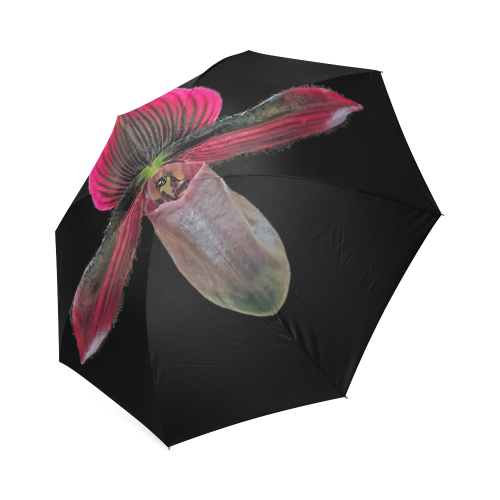 Lady's slipper orchid Foldable Umbrella (Model U01)