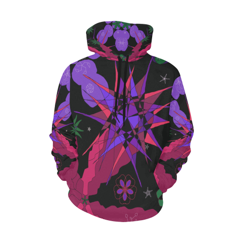 Abstract #9 2020 All Over Print Hoodie for Women (USA Size) (Model H13)
