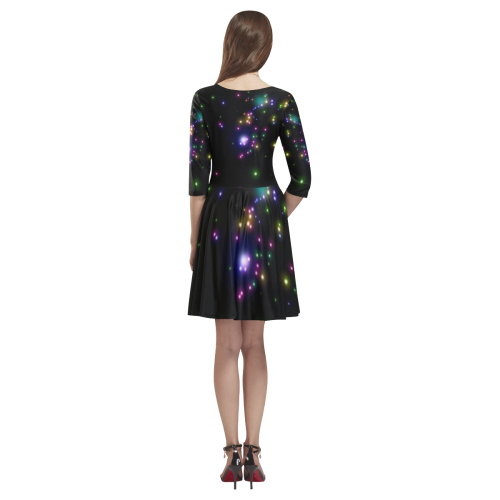 The Universe Tethys Half-Sleeve Skater Dress(Model D20)