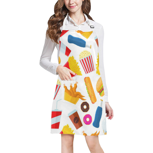 Fairlings Delight's BBQ Collection- Summer Yummies 53086a All Over Print Apron