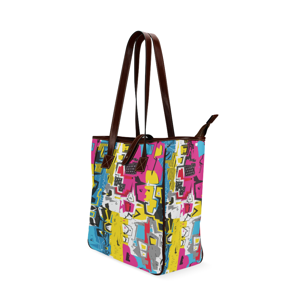 Distorted shapes Classic Tote Bag (Model 1644)