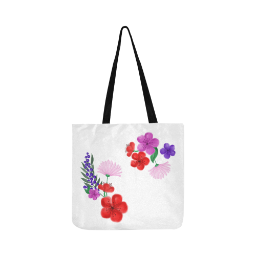 BUNCH OF FLOWERS Reusable Shopping Bag Model 1660 (Two sides)