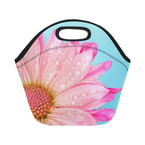 Flower Neoprene Lunch Bag/Small (Model 1669)