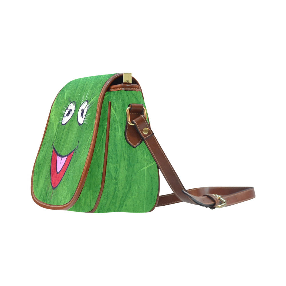 Green by Artdream Saddle Bag/Large (Model 1649)