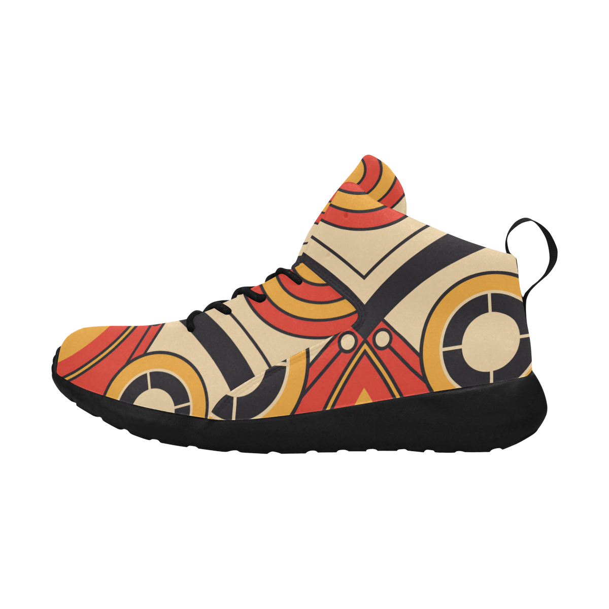 Geo Aztec Bull Tribal Women's Chukka Training Shoes/Large Size (Model 57502)