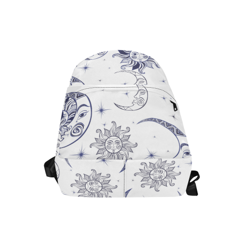 moon and stars Unisex Classic Backpack (Model 1673)