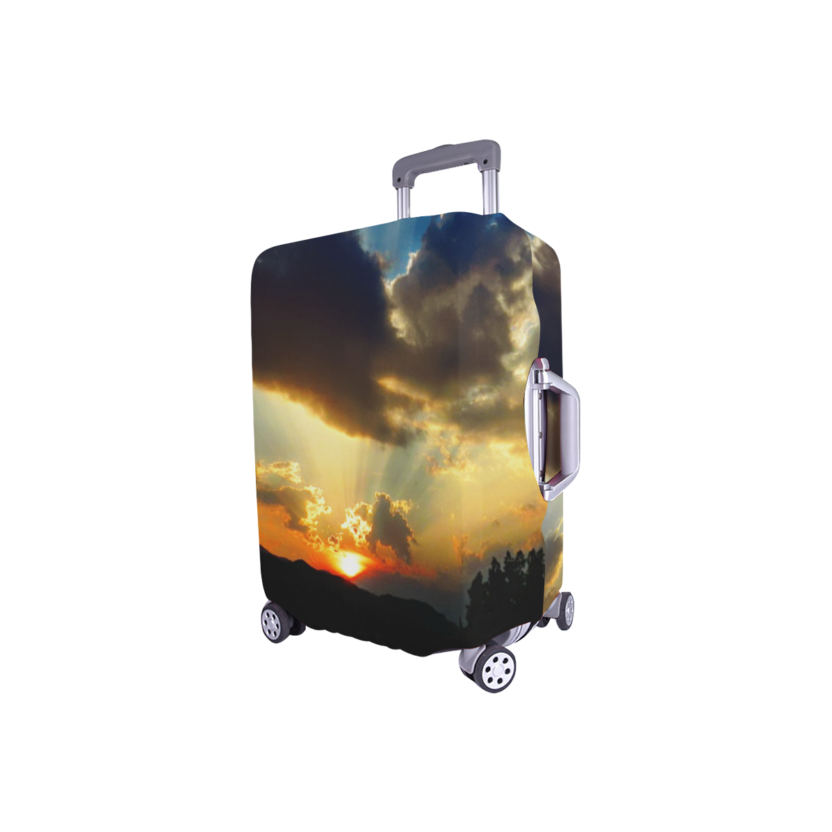 Bright sunset Luggage Cover/Small 18"-21"