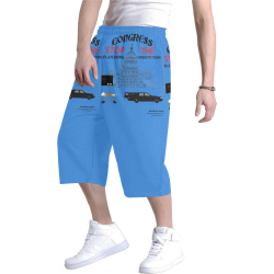 Congressional Plea Short Pants Men's All Over Print Baggy Shorts (Model L37)