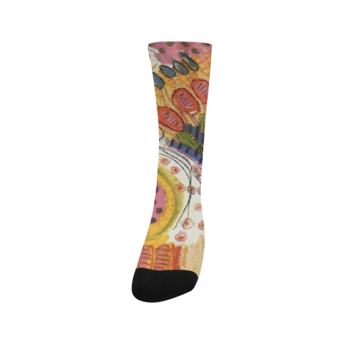 SL Guava mixed flowers Trouser Socks
