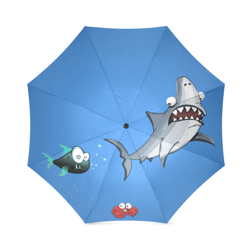 Fish Chase Foldable Umbrella (Model U01)
