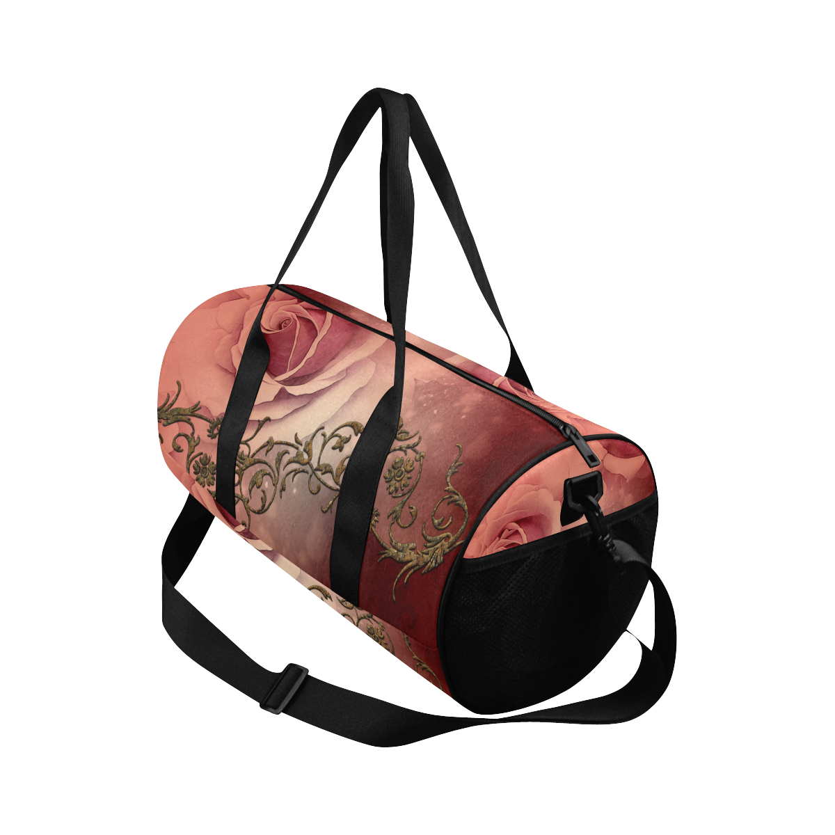 Wonderful roses with floral elements Duffle Bag (Model 1679)
