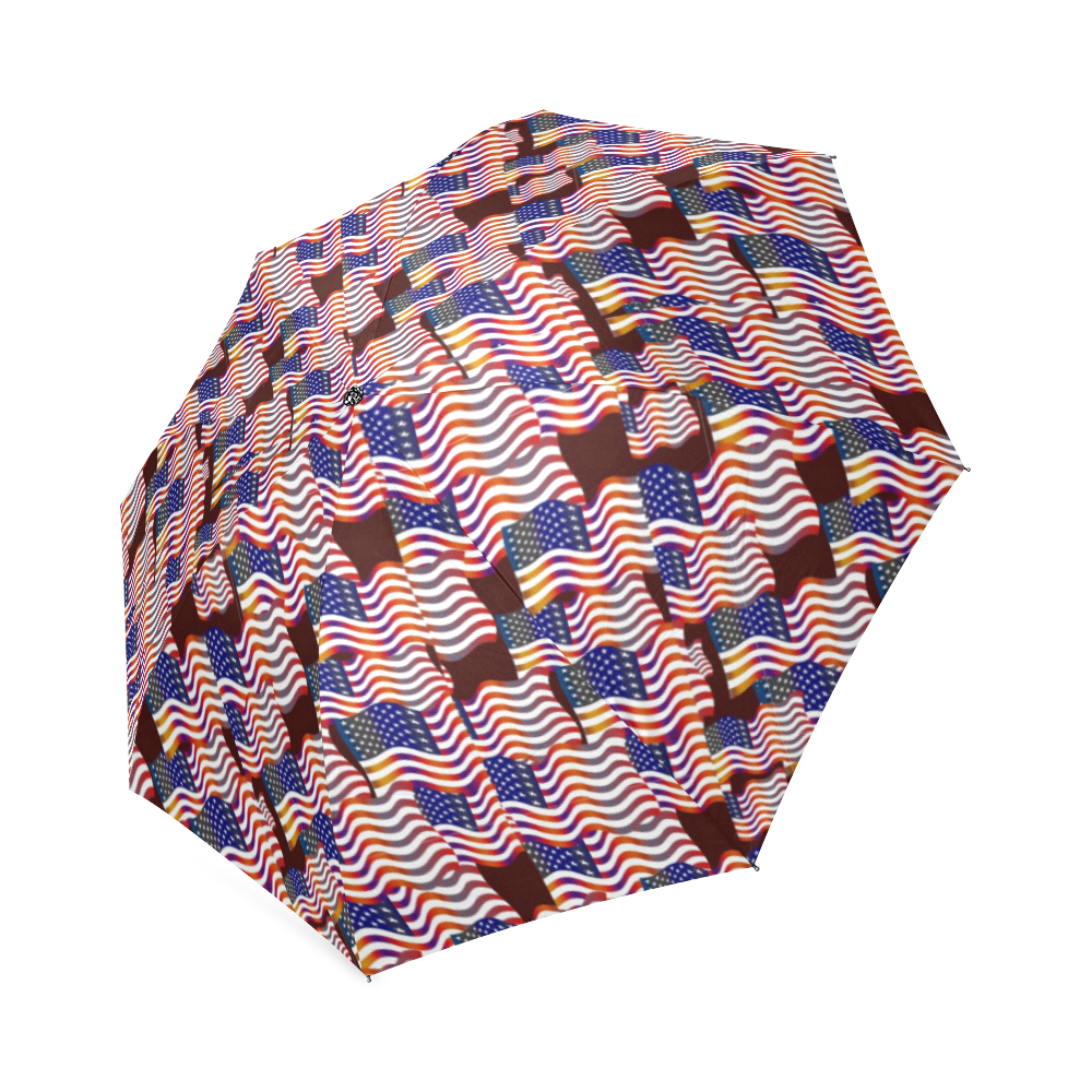 Flag  folding umbrella Foldable Umbrella (Model U01)