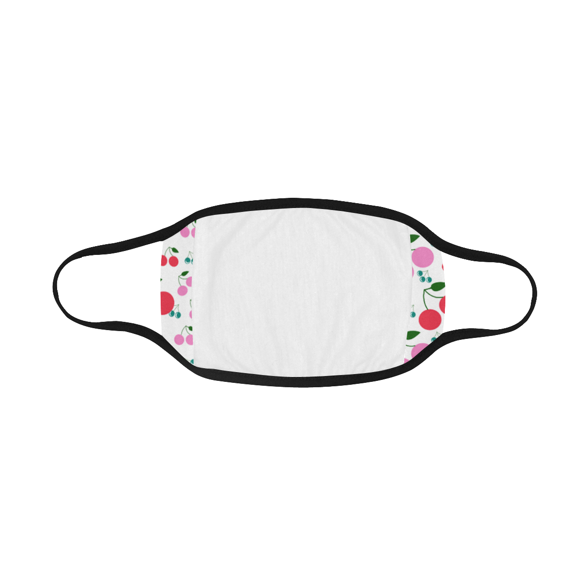 pink red cherries Mouth Mask