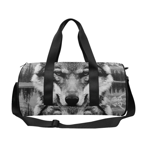 Wolf Animal Nature Duffle Bag (Model 1679)