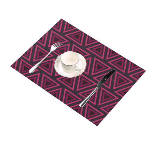 Tribal Ethnic Triangles Placemat 14’’ x 19’’ (Six Pieces)