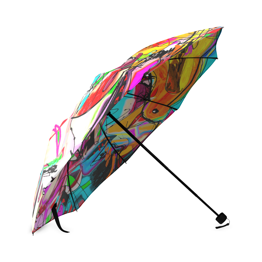 Guy Graffiti Foldable Umbrella (Model U01)
