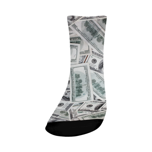 Cash Money / Hundred Dollar Bills Crew Socks