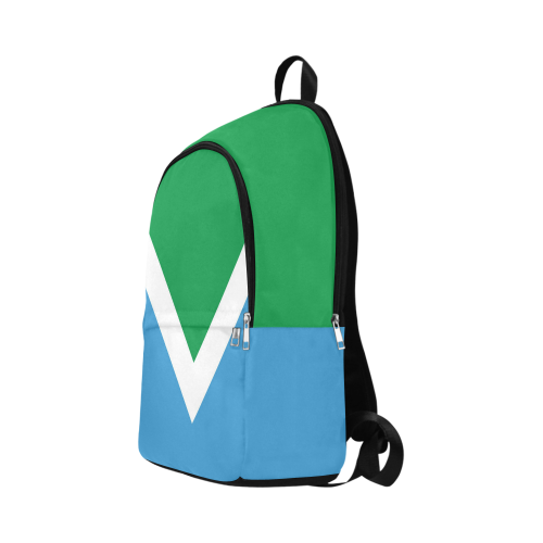 Vegan Flag Fabric Backpack for Adult (Model 1659)