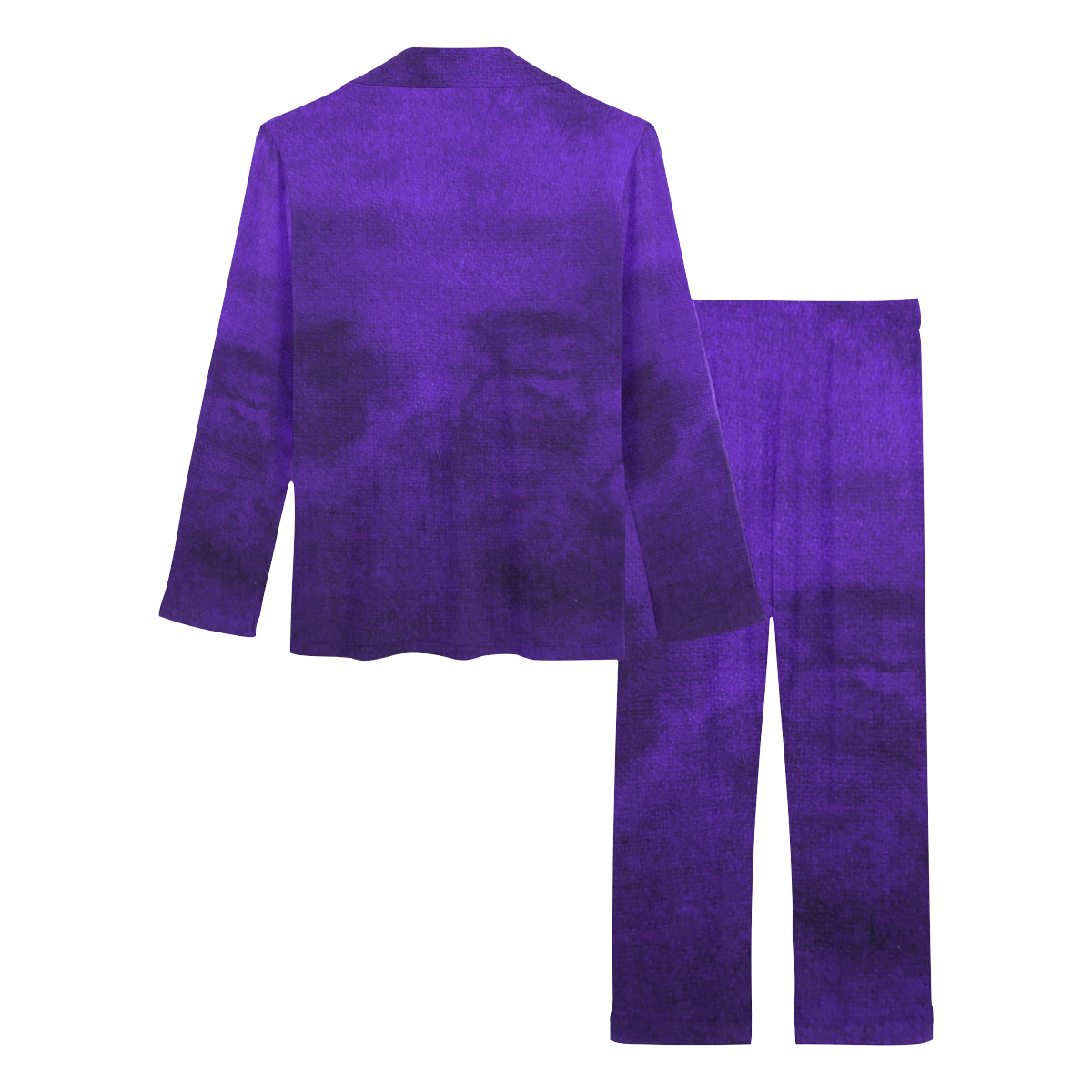 Purple PJs Women's Long Pajama Set