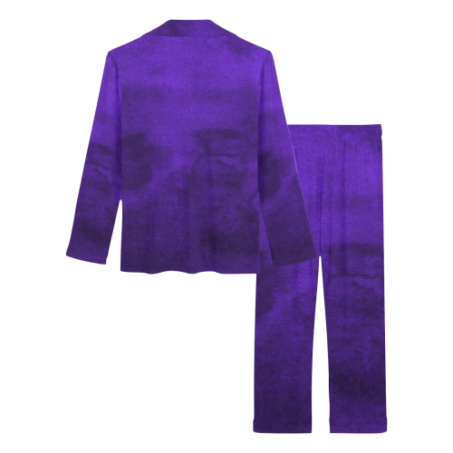 Purple PJs Women's Long Pajama Set