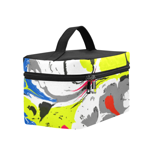 Colorful distorted shapes2 Cosmetic Bag/Large (Model 1658)