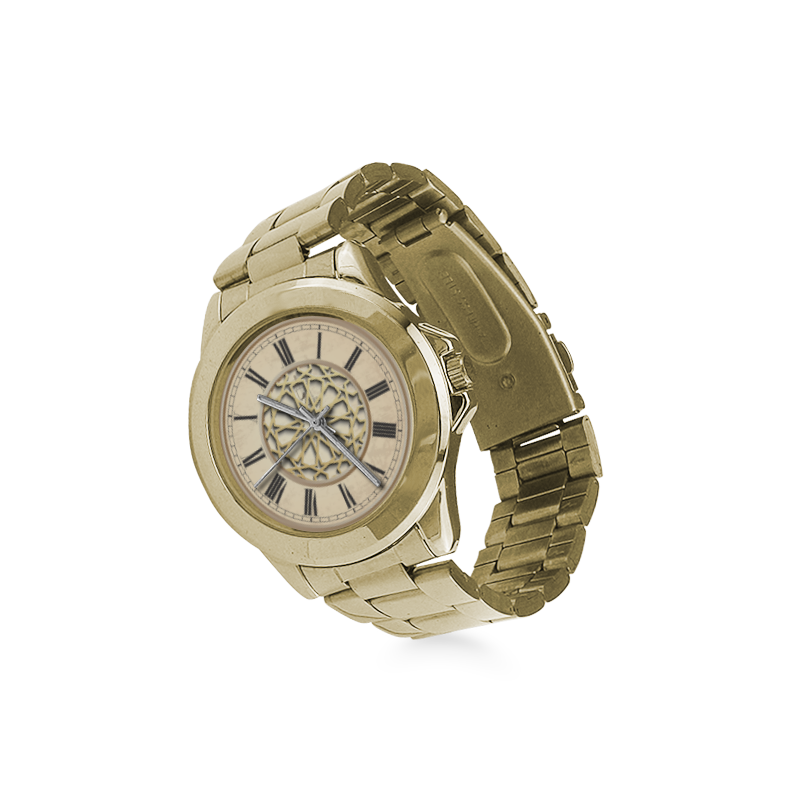 Luxury Gold Web Dial Ladies Gilt Watch Custom Gilt Watch(Model 101)