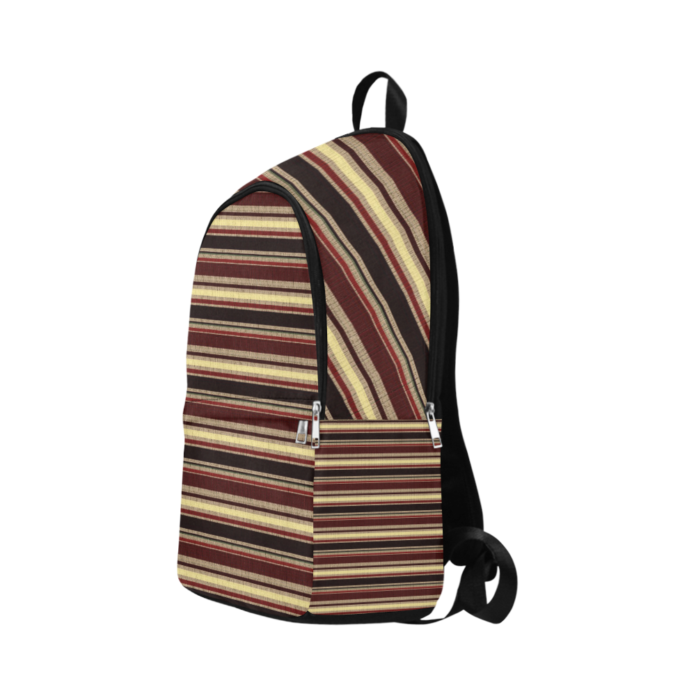 Dark textured stripes Fabric Backpack for Adult (Model 1659)