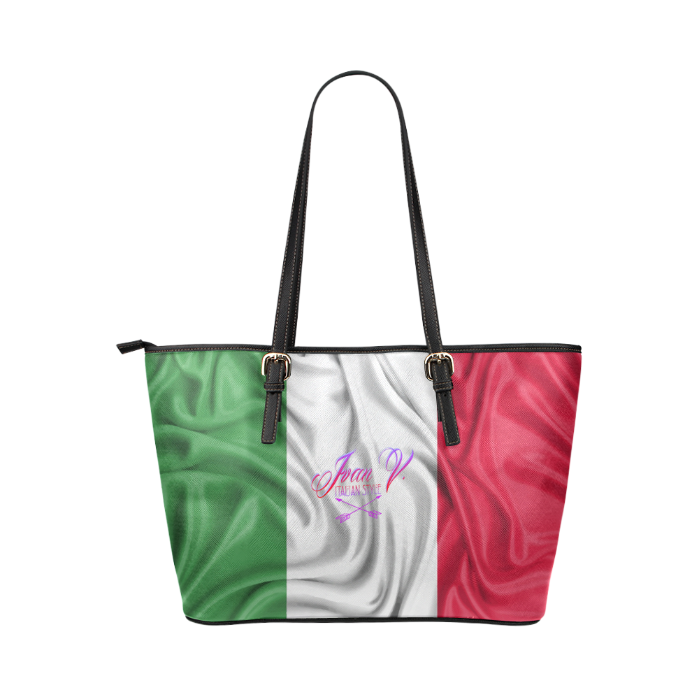 Made in Italy, by Ivan Venerucci Italian Style Leather Tote Bag/Large (Model 1651)