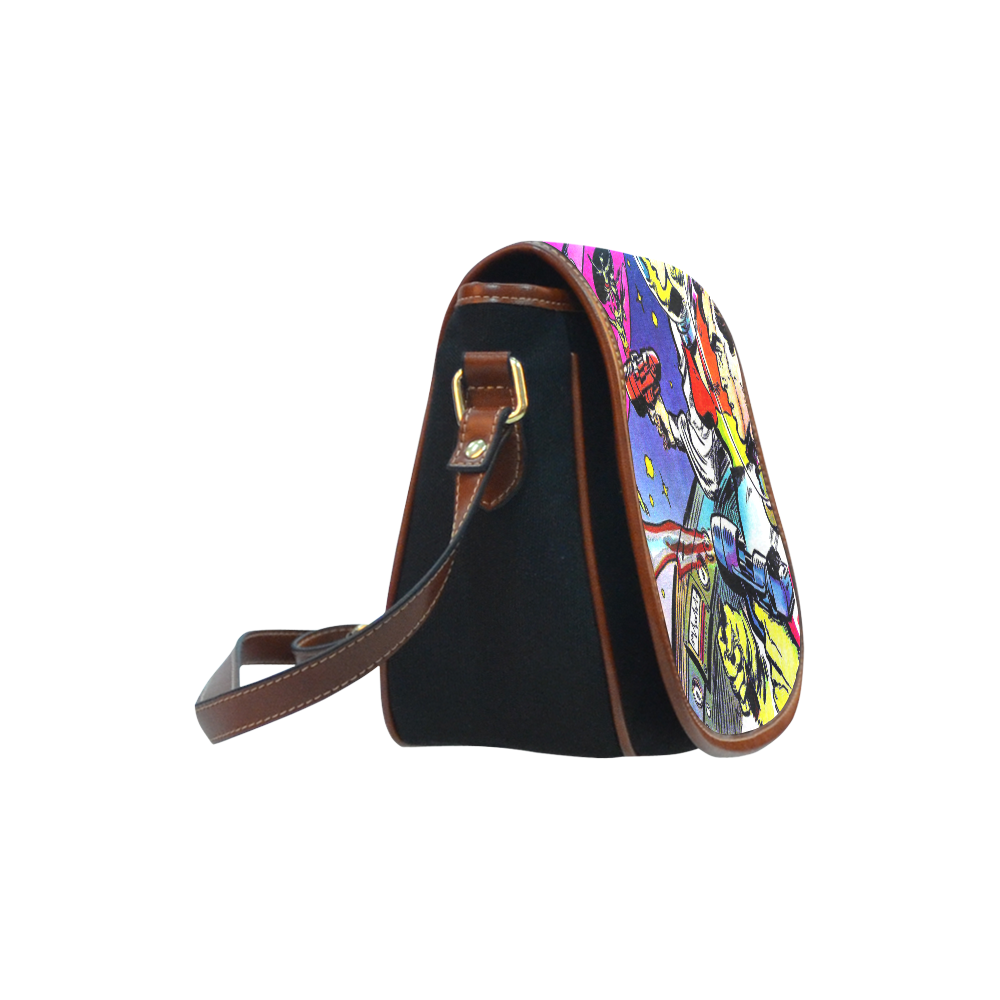 Battle in Space 2 Saddle Bag/Small (Model 1649)(Flap Customization)