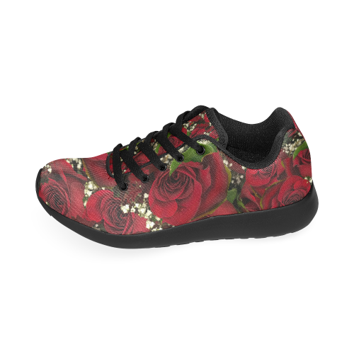 Carmine Roses Women’s Running Shoes (Model 020)