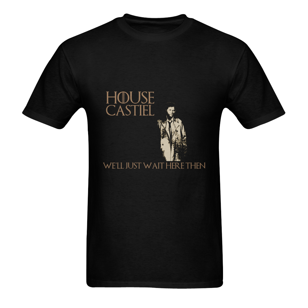 House Castiel Men's T-Shirt in USA Size (Two Sides Printing)