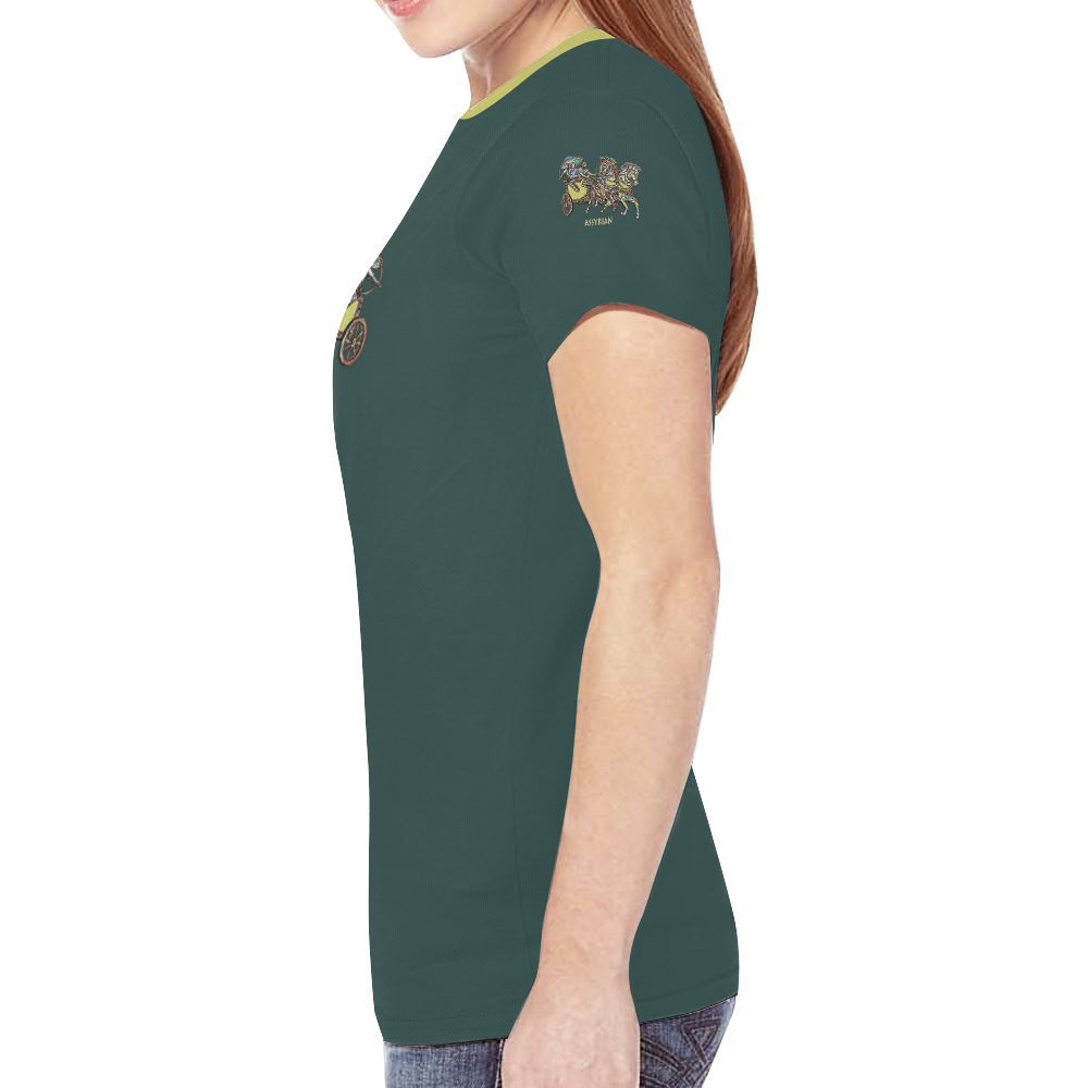Shamiram New All Over Print T-shirt for Women (Model T45)