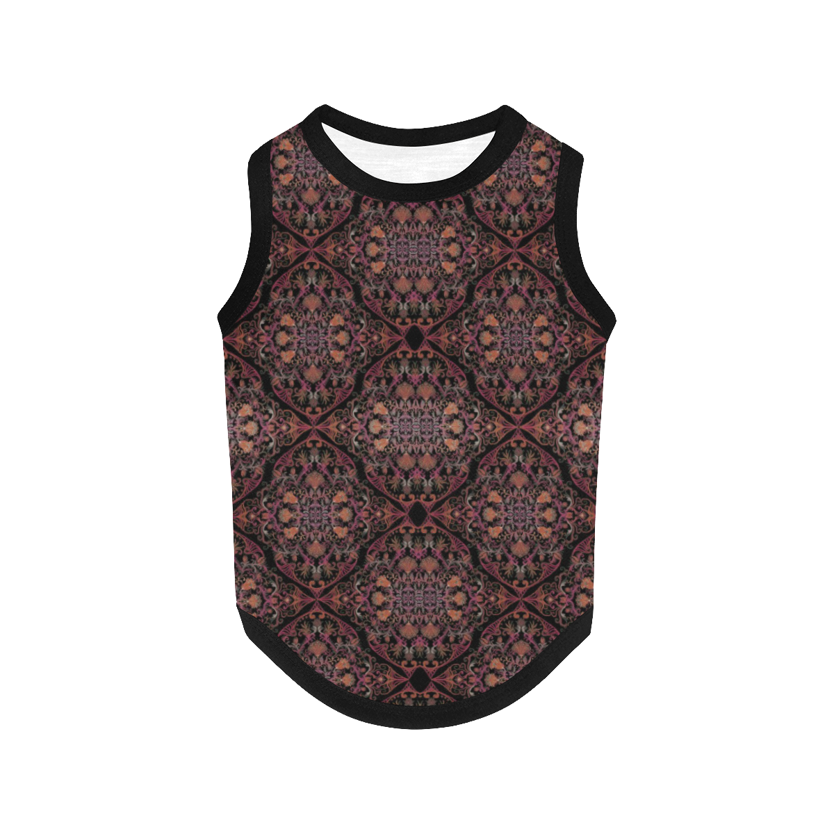 flowers 6v All Over Print Pet Tank Top
