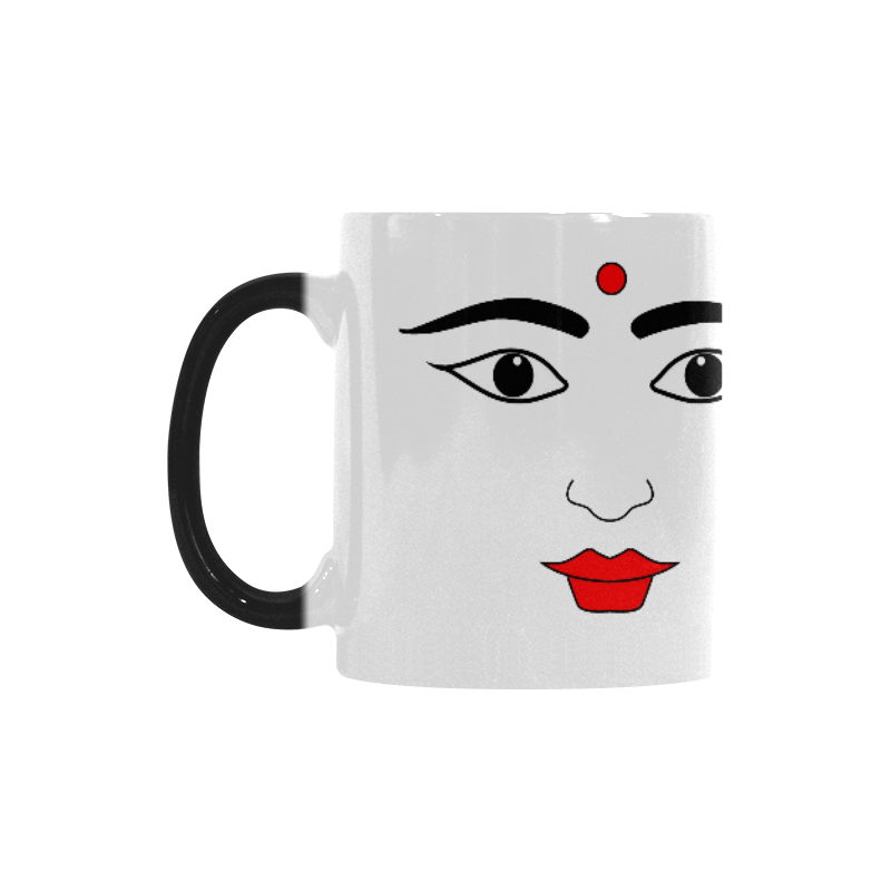 Indian Woman Custom Morphing Mug