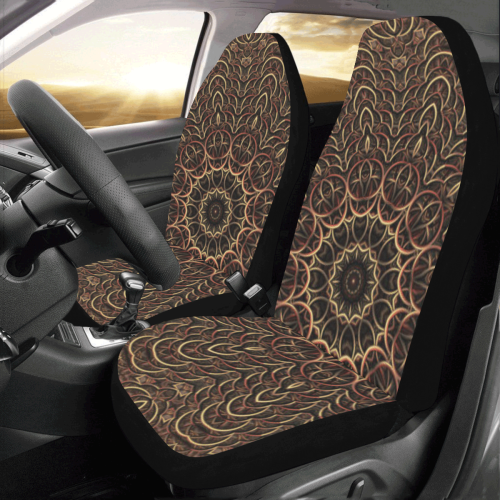 Chain Mail Mandala Car Seat Covers (Set of 2)