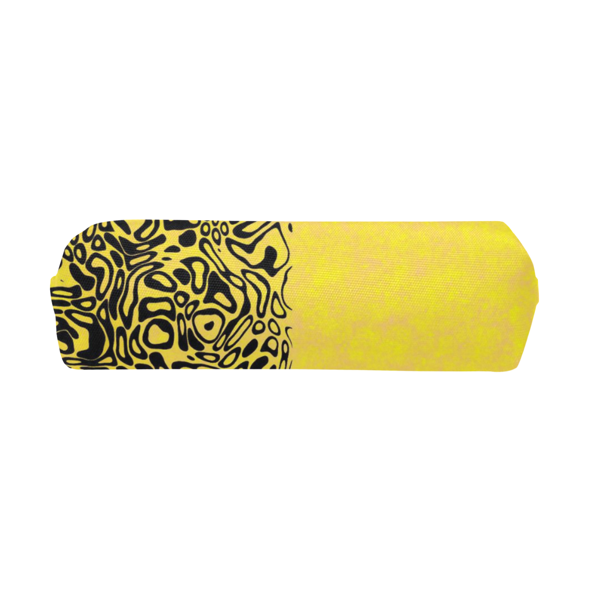 Modern PaperPrint yellow by JamColors Pencil Pouch/Small (Model 1681)